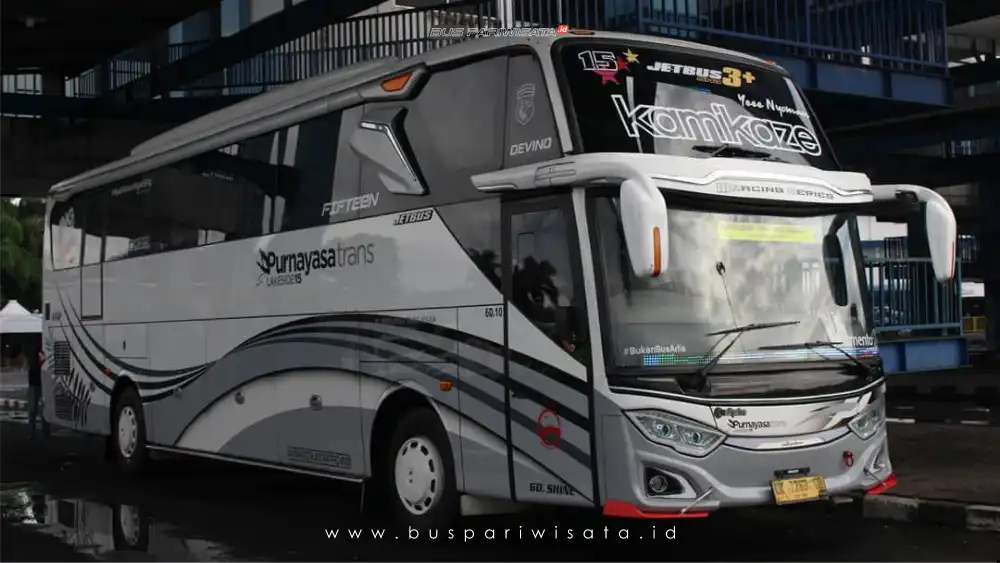 buspariwisata.id - foto bus pariwisata purnayasa trans d